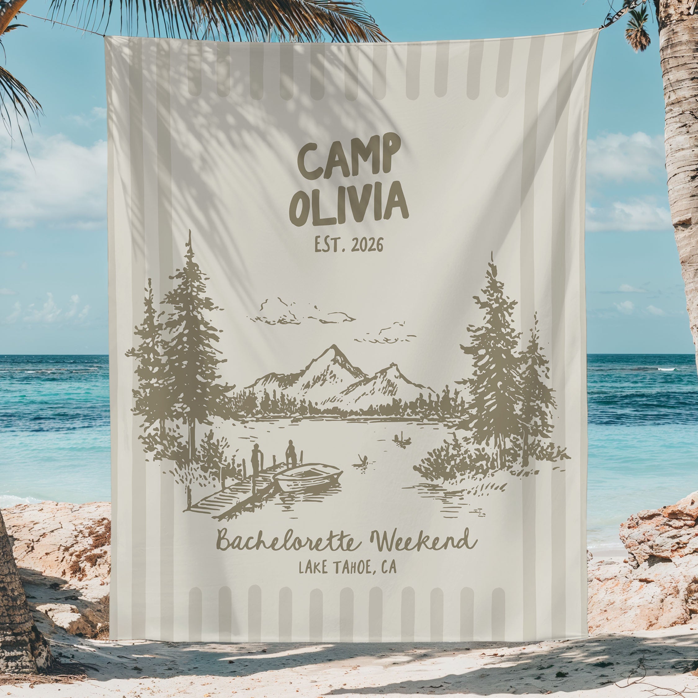 Lake Camp Bach Banner