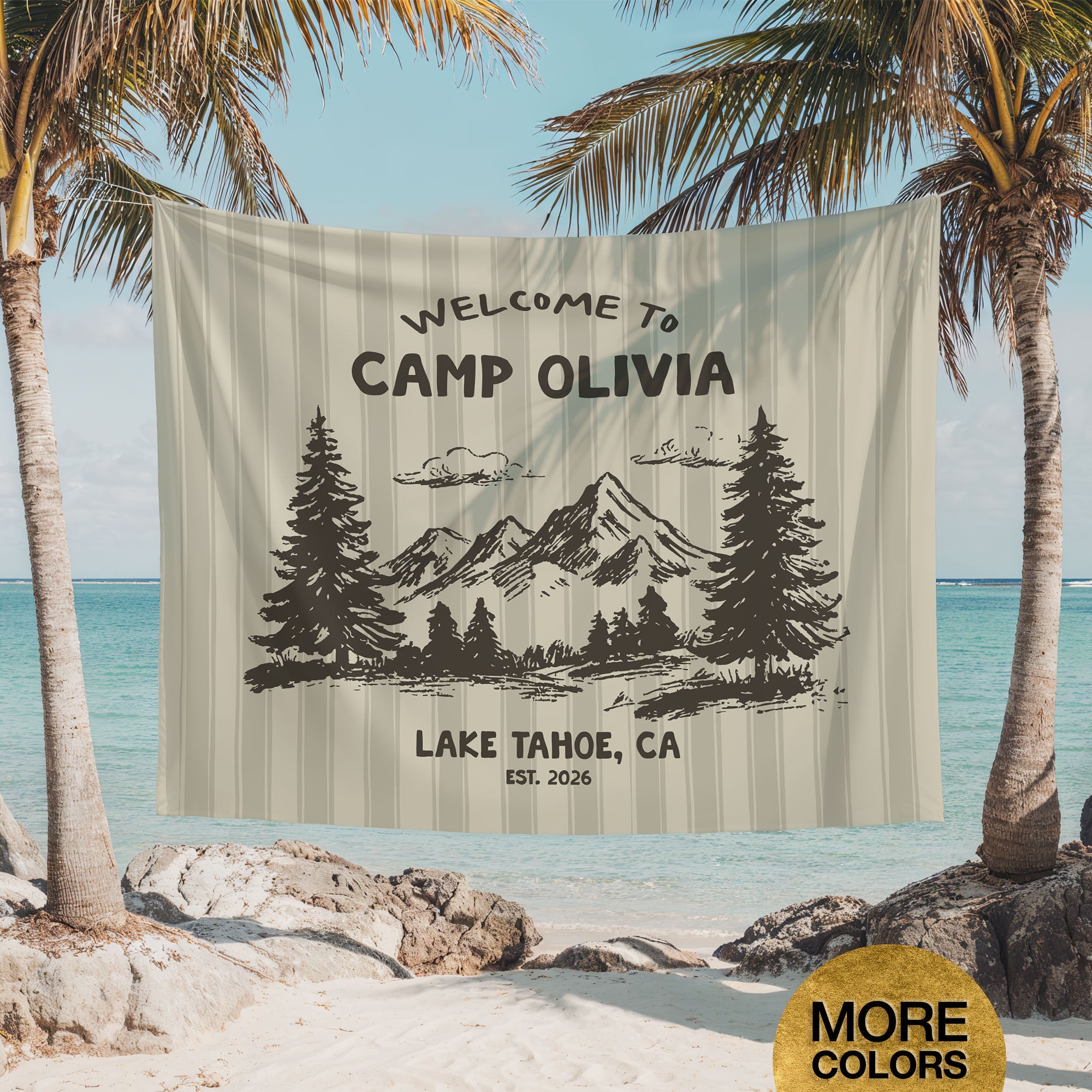 Welcome To Camp Banner