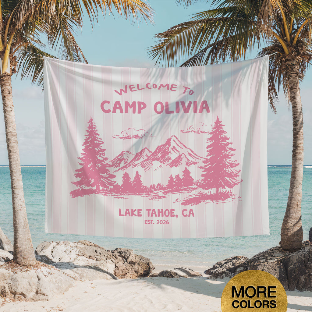 Welcome To Camp Banner