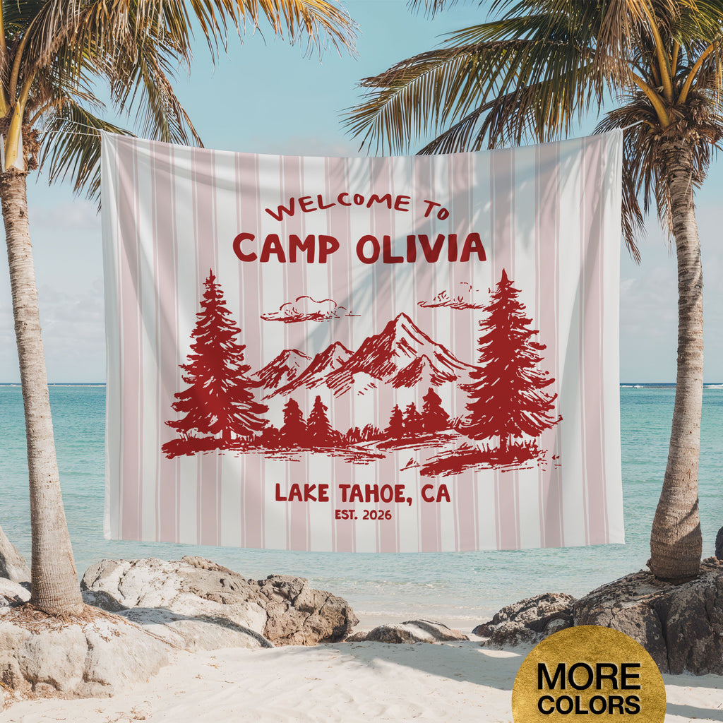Welcome To Camp Banner