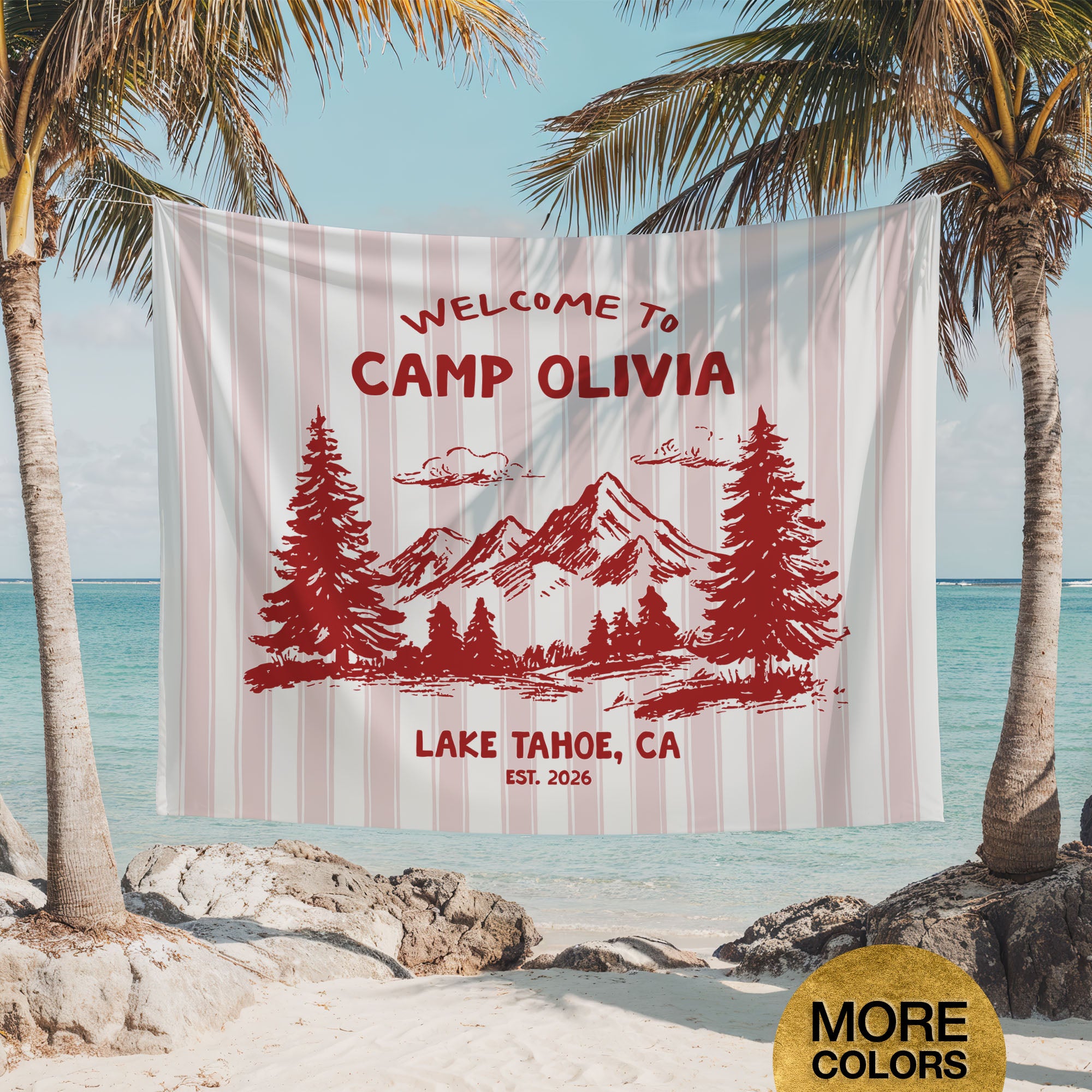 Welcome To Camp Banner