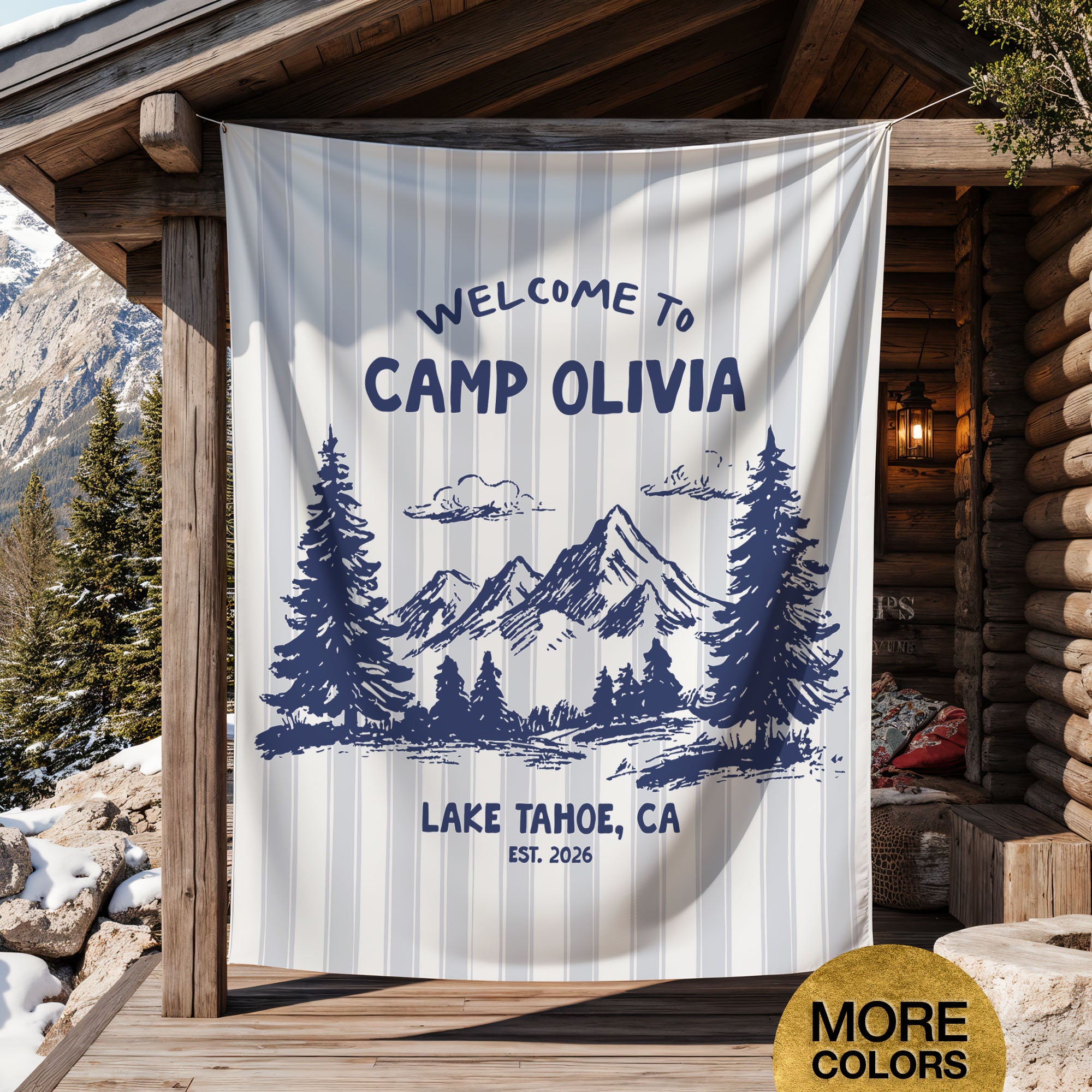 Welcome To Camp Banner