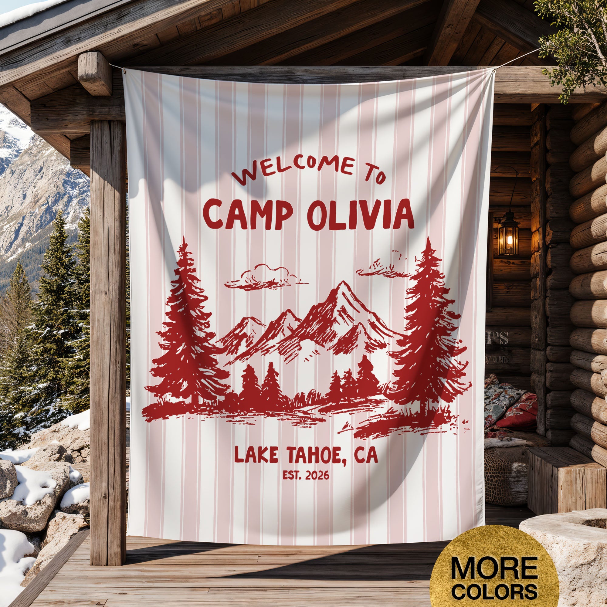 Welcome To Camp Banner