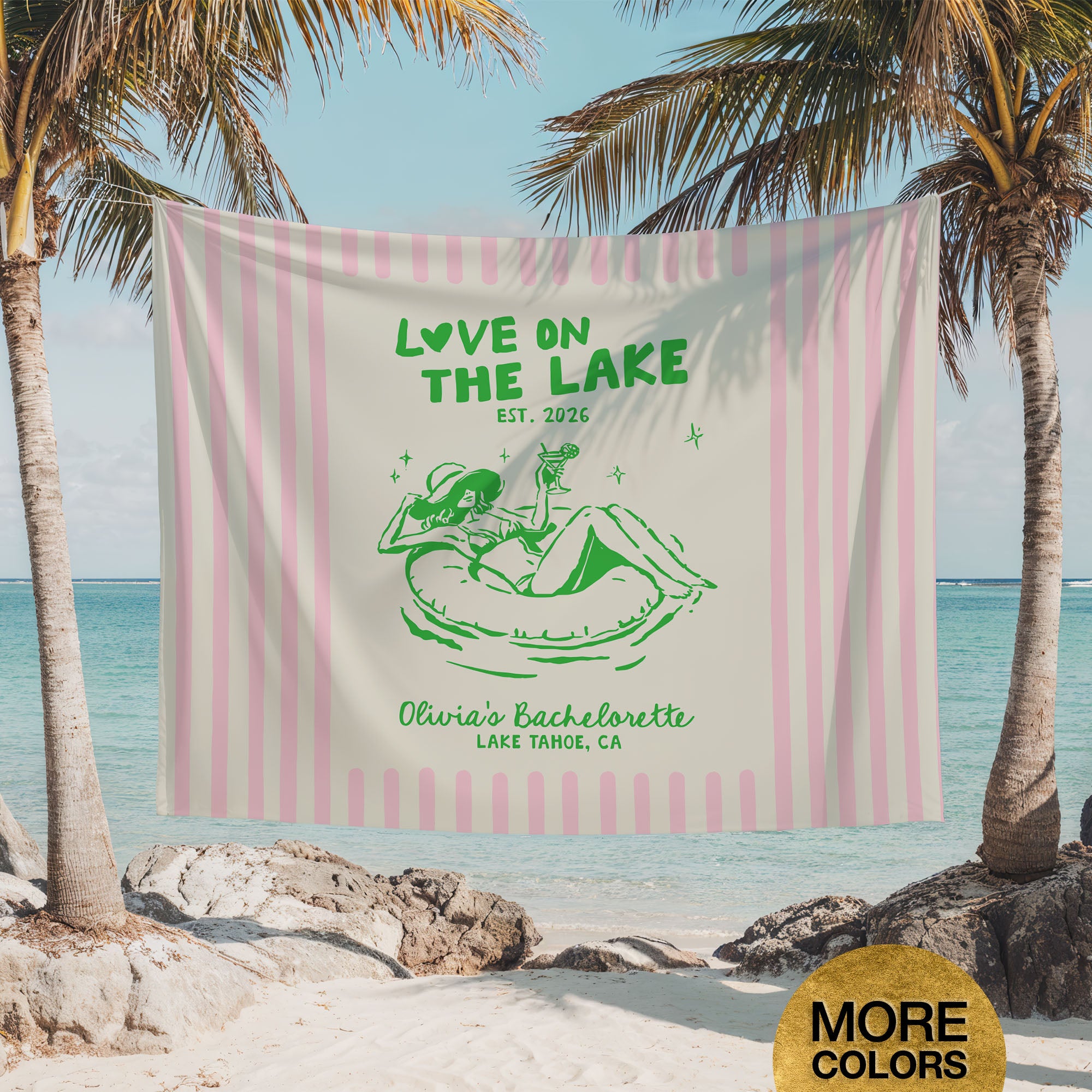 Love On The Lake Banner