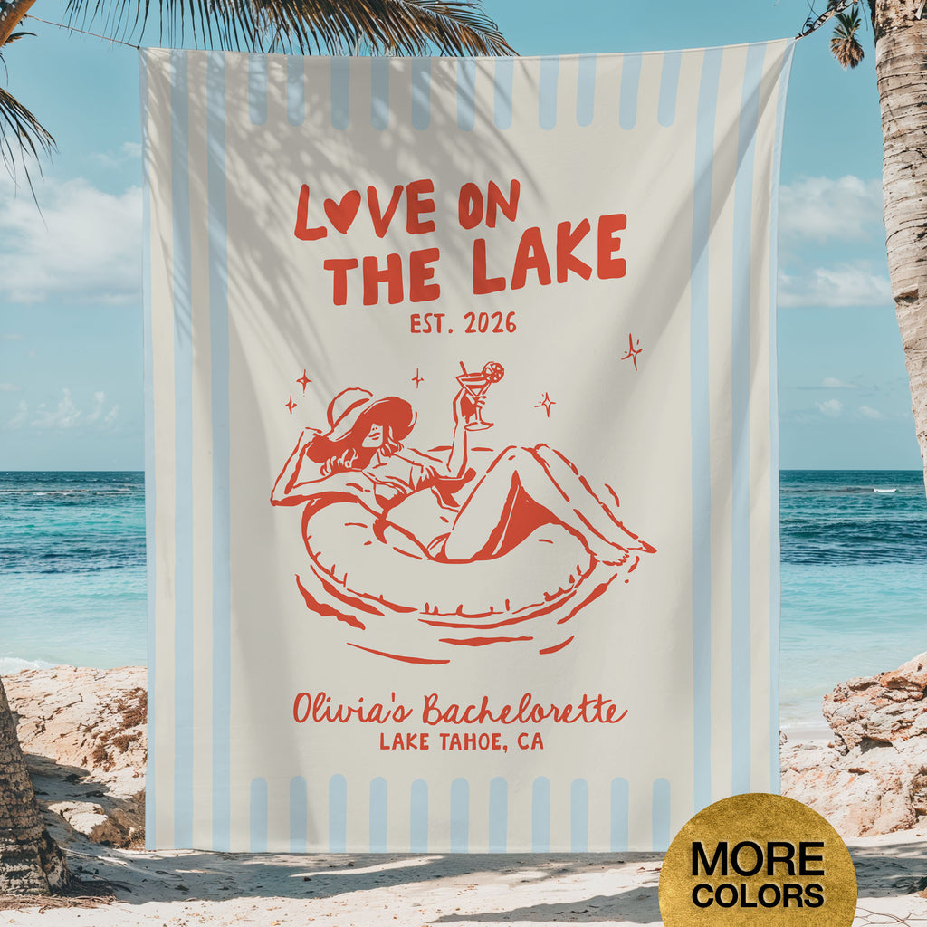 Love On The Lake Banner