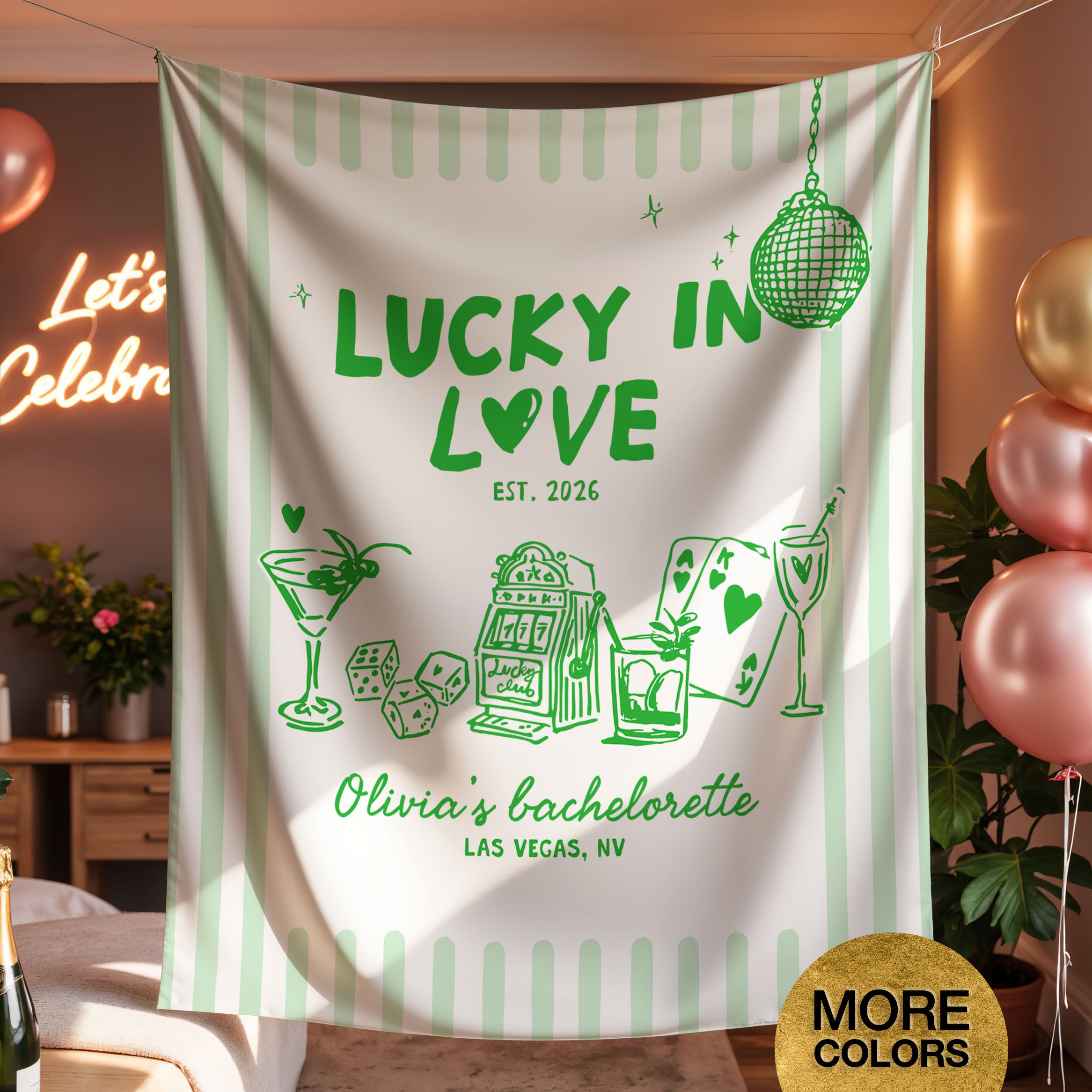 Lucky In Love Bach Banner