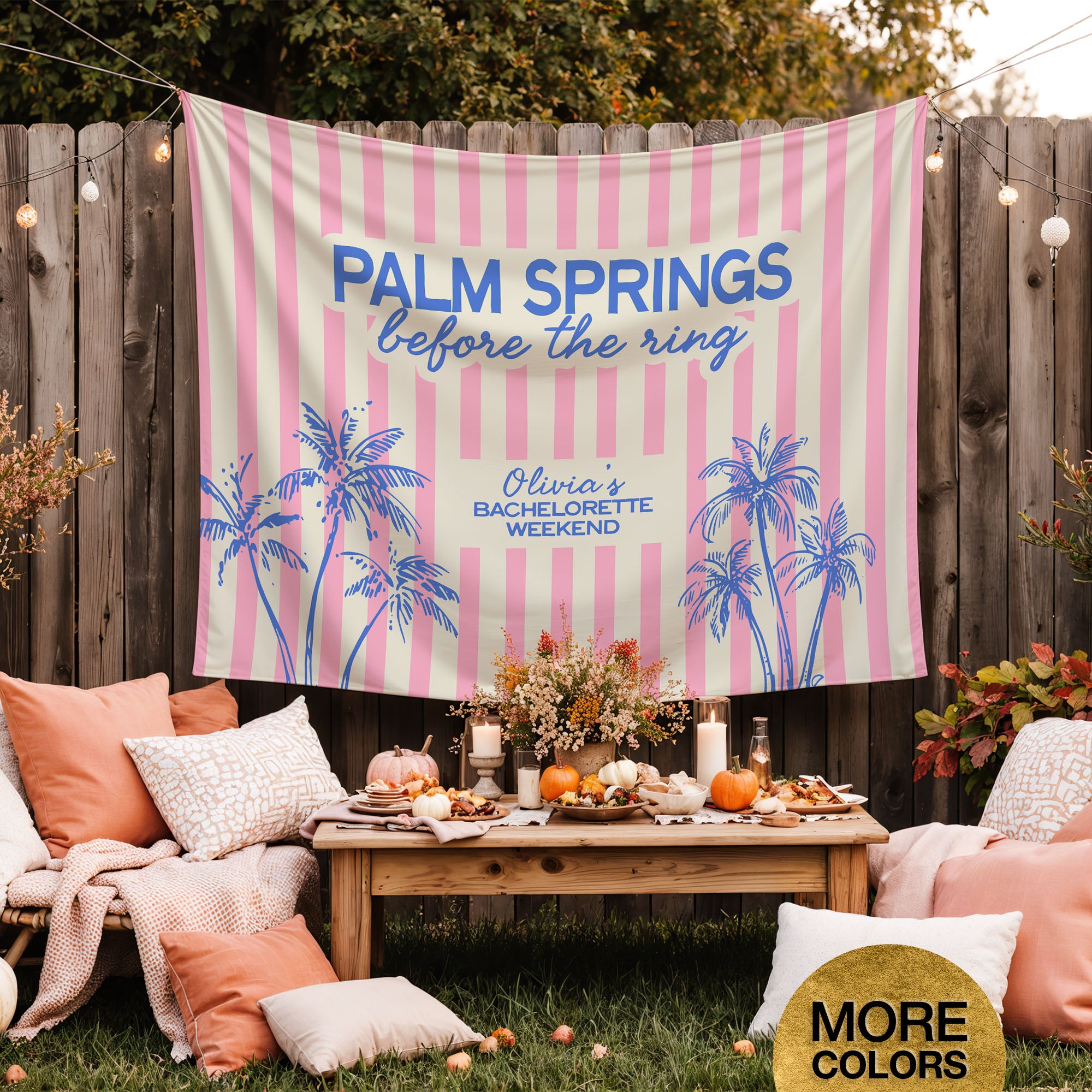 Palm Springs Bach Banner