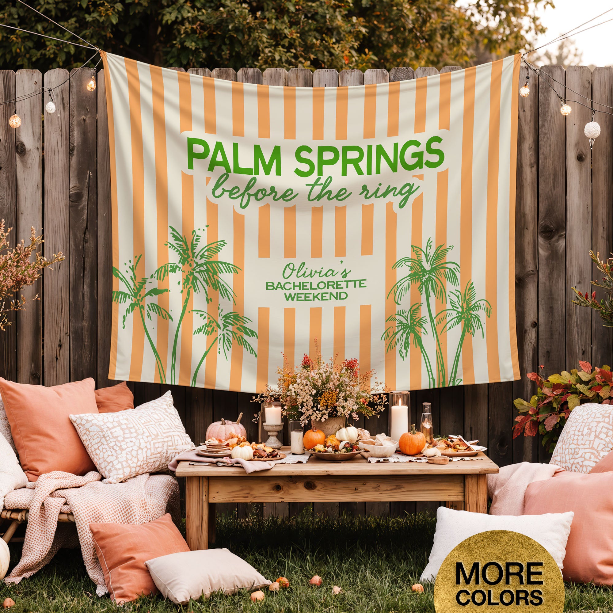 Palm Springs Bach Banner