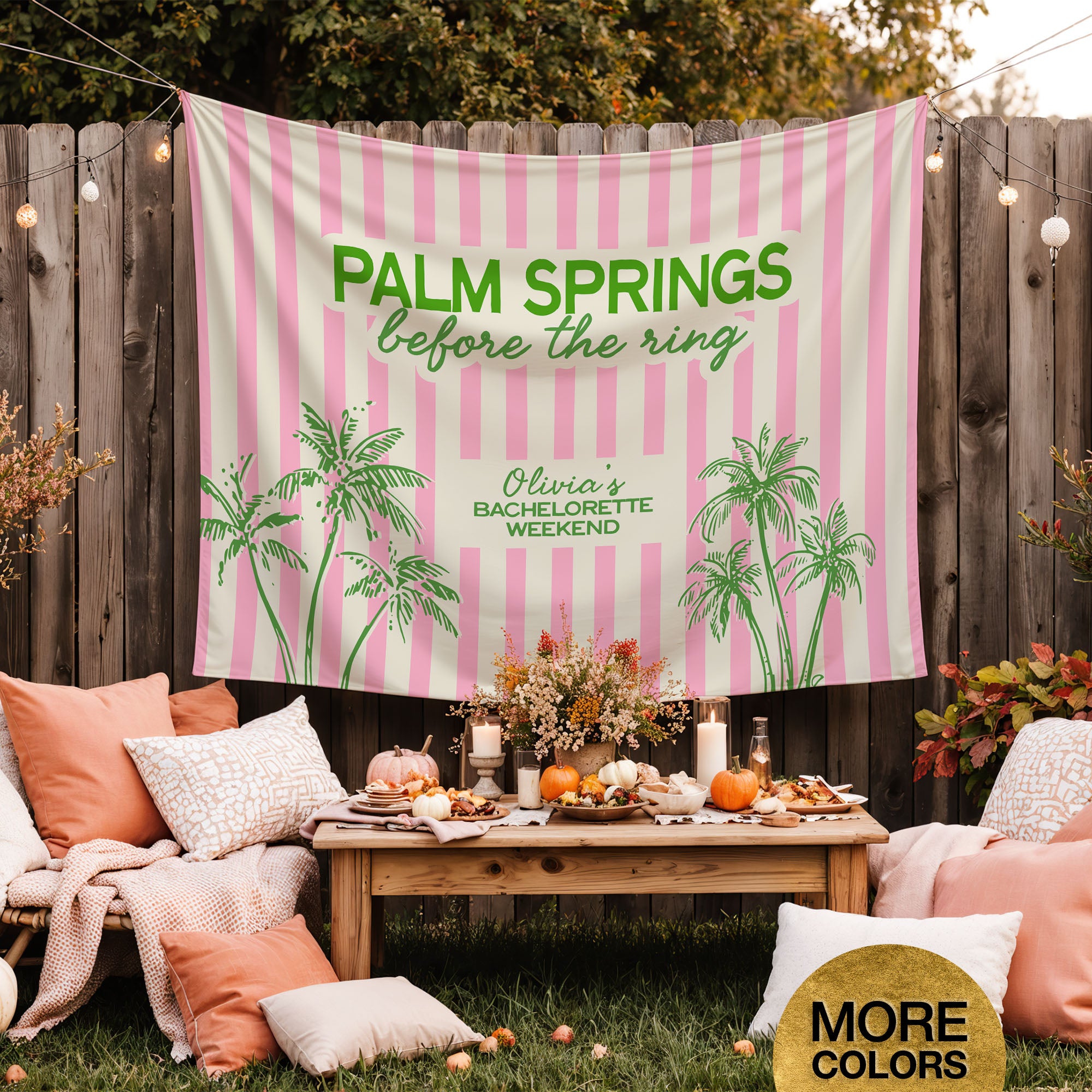 Palm Springs Bach Banner