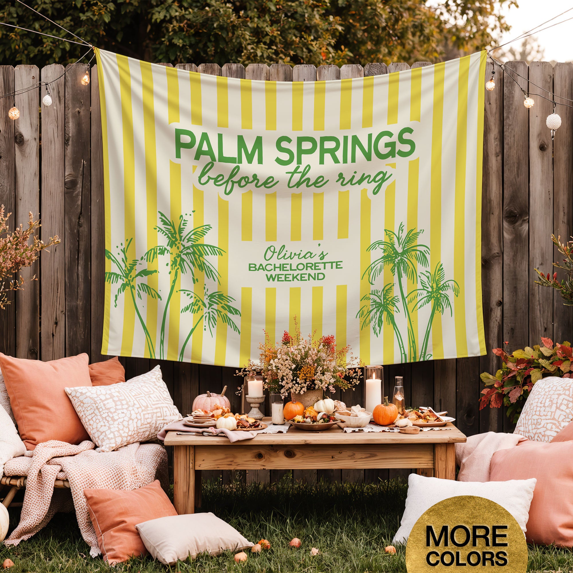 Palm Springs Bach Banner