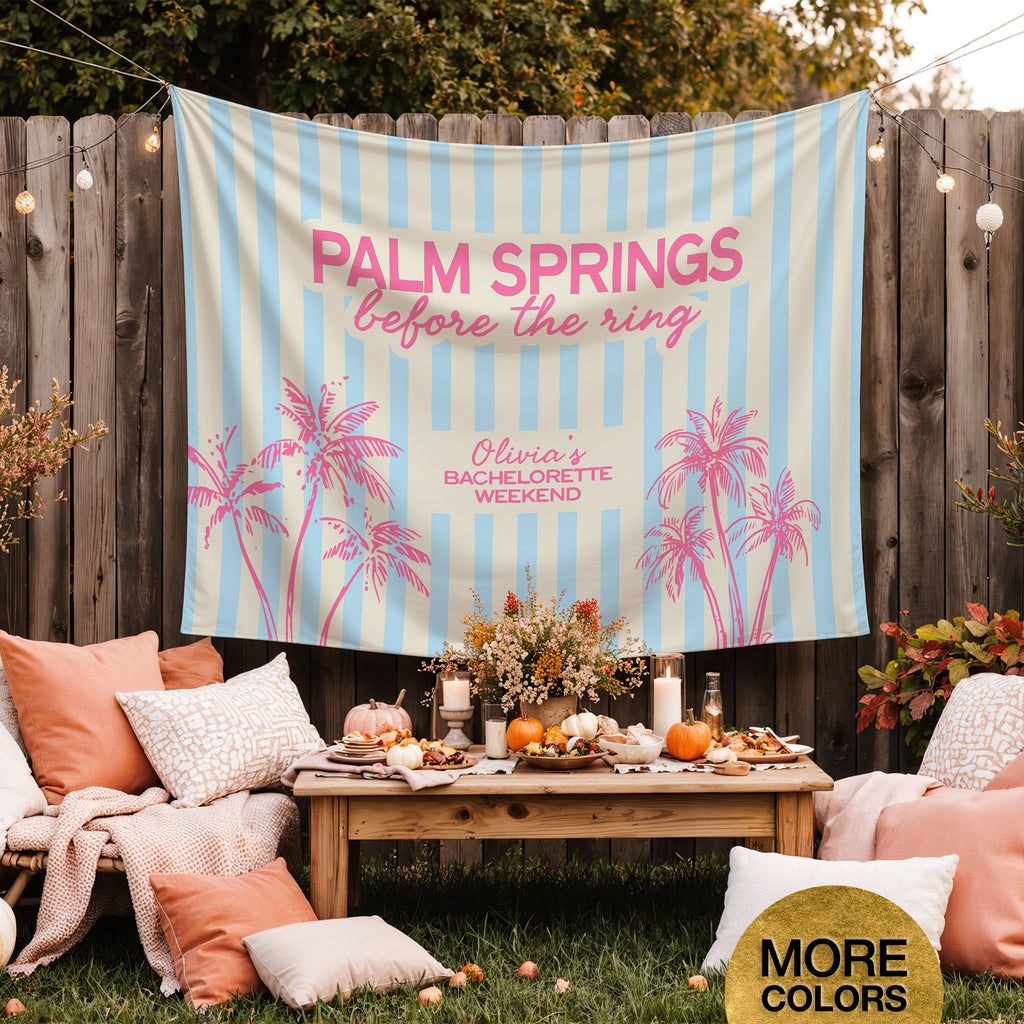 Palm Springs Bach Banner