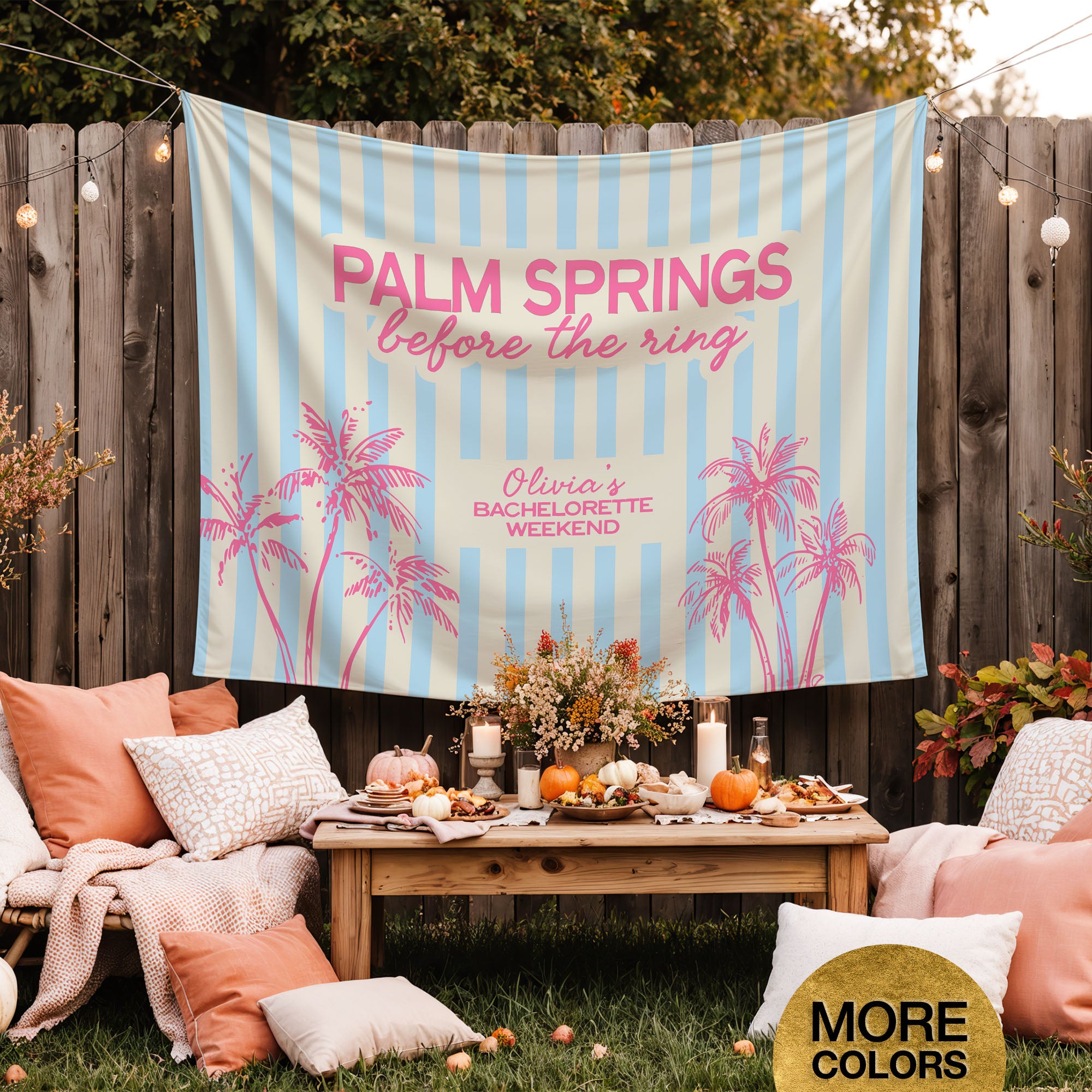 Palm Springs Bach Banner