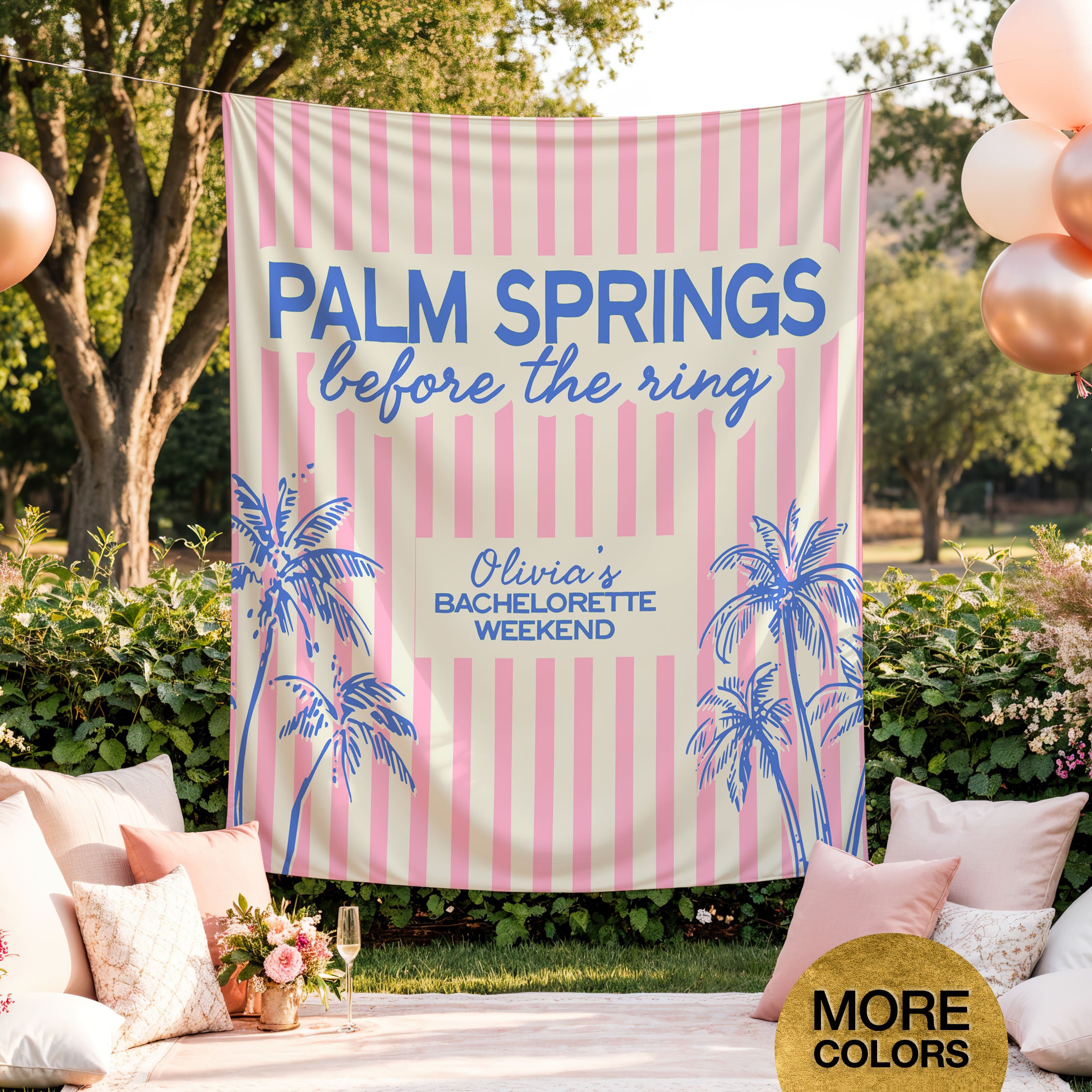 Palm Springs Bach Banner