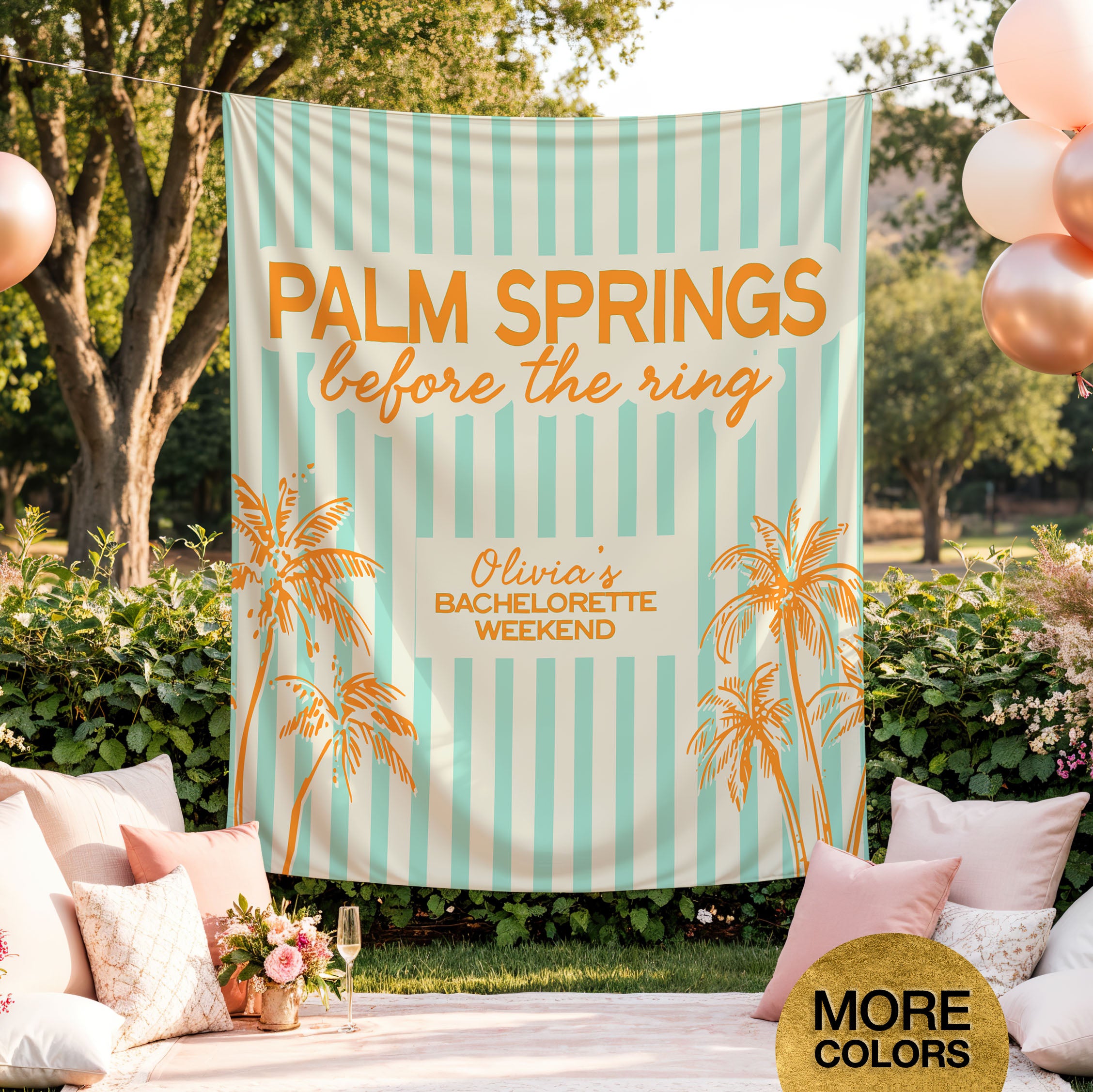 Palm Springs Bach Banner