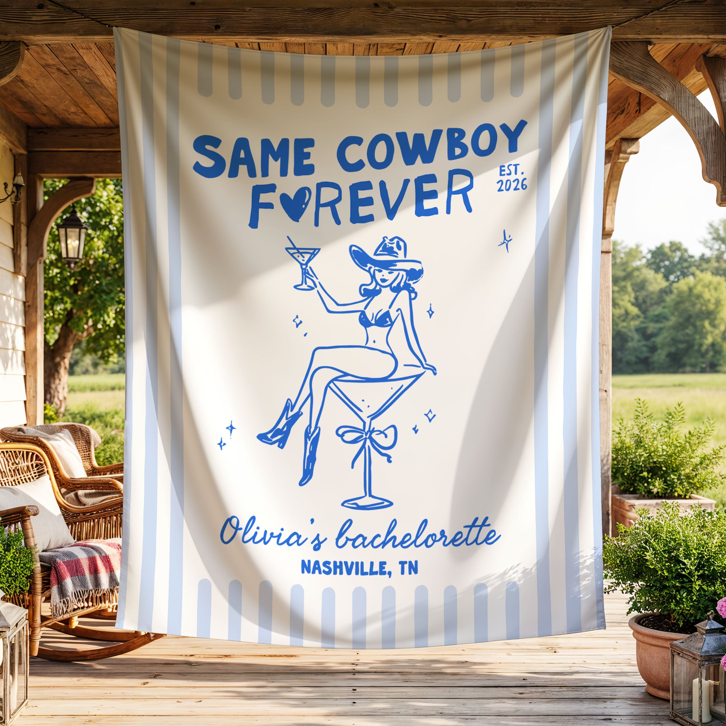 Same Cowboy Forever Banner