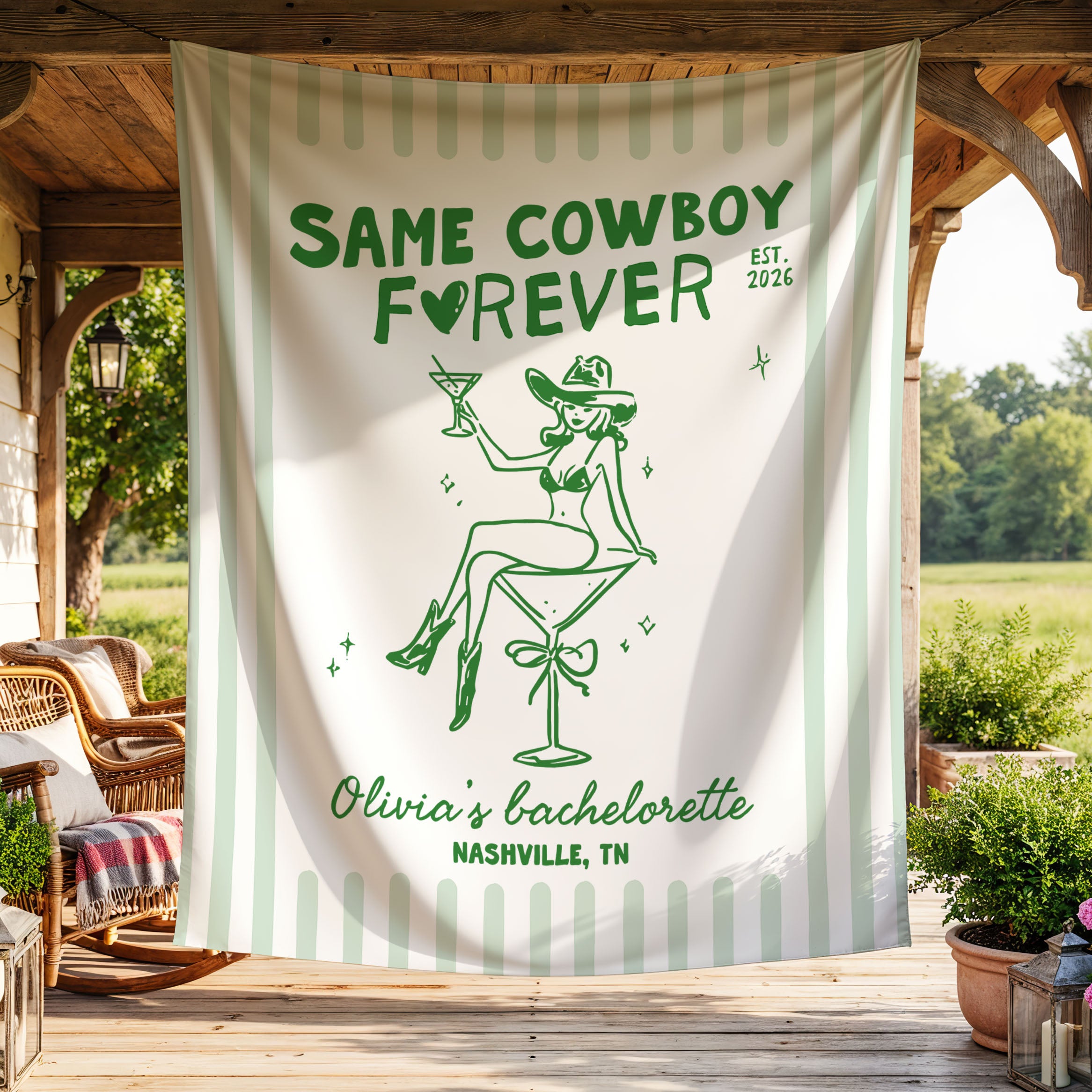 Same Cowboy Forever Banner