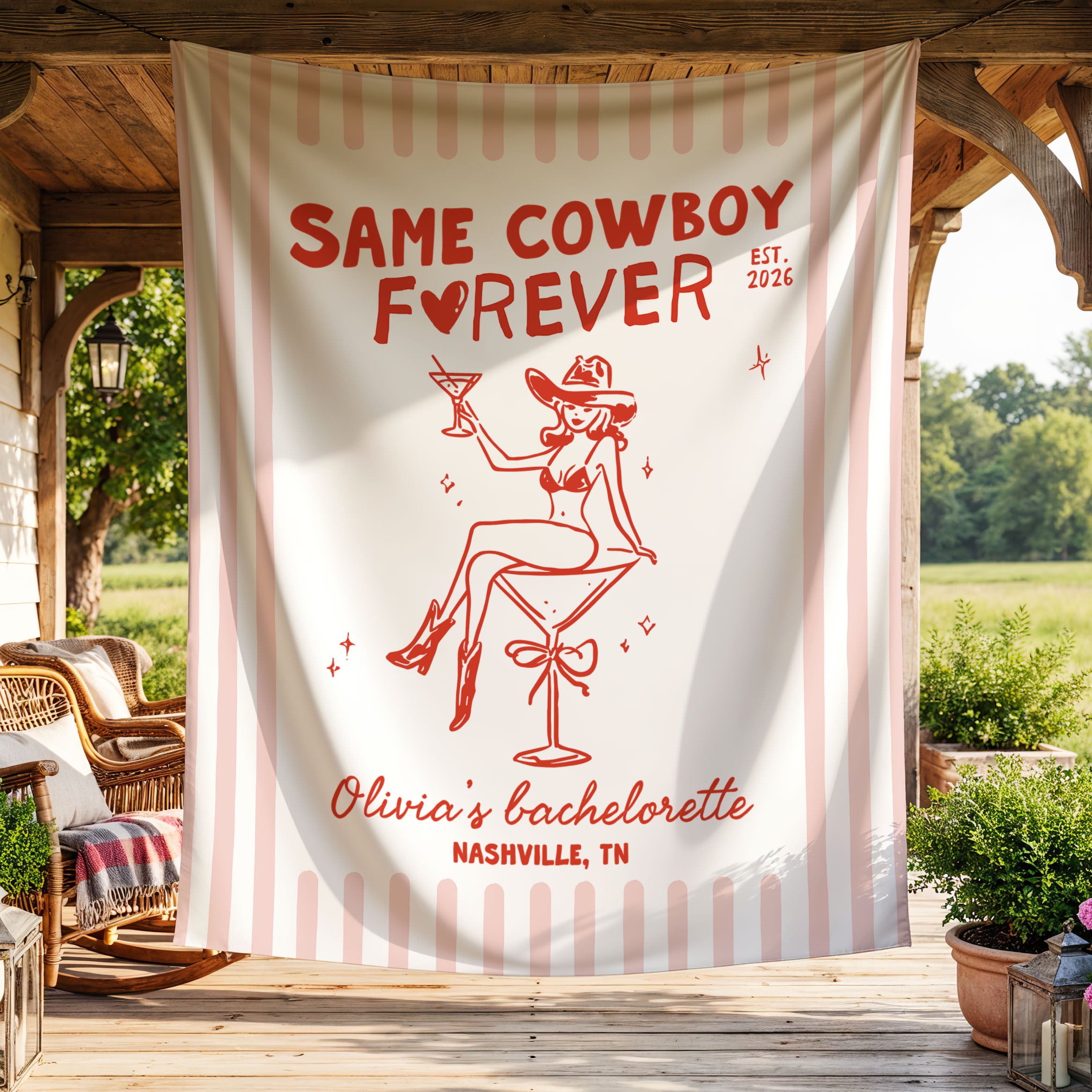 Same Cowboy Forever Banner