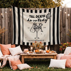 Till Death Do Us Party Bachelorette Banner