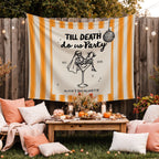 Till Death Do Us Party Bachelorette Banner