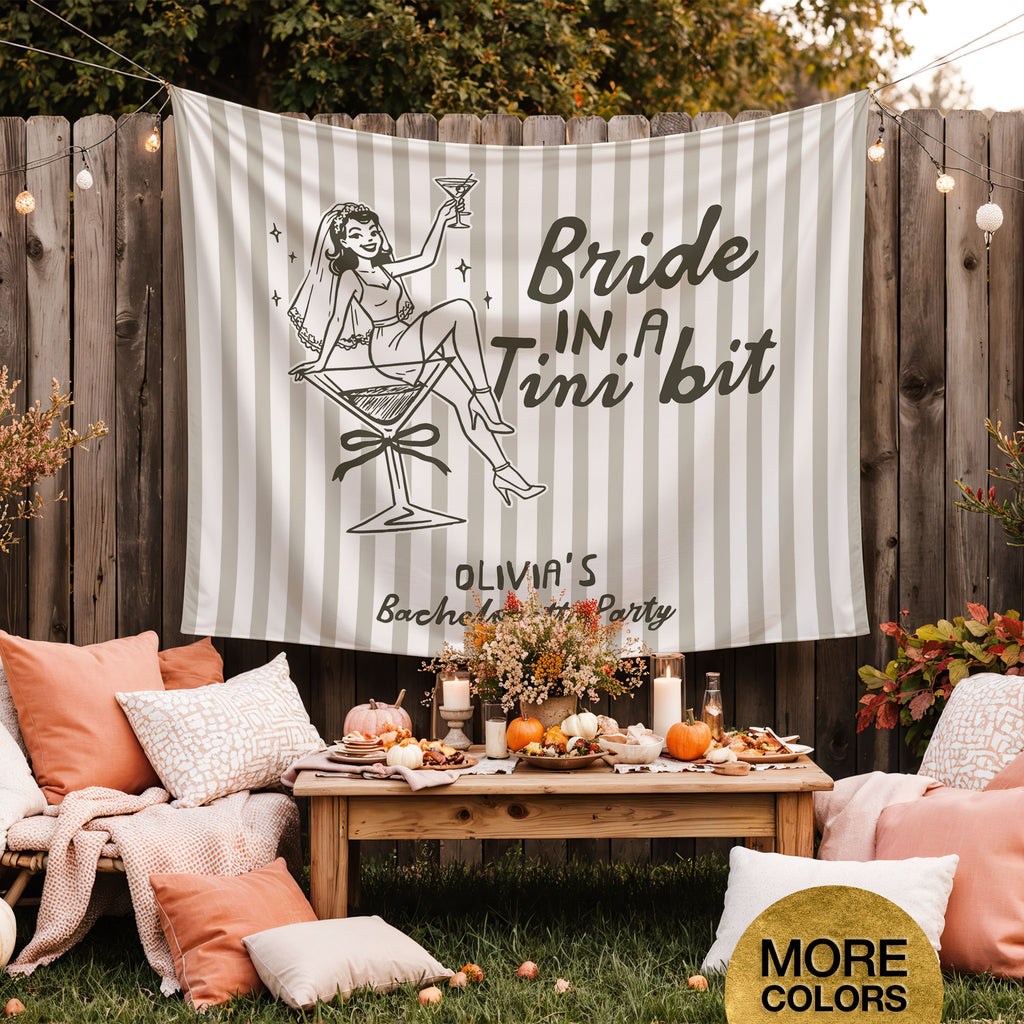 Bride In A Tini Bit Banner