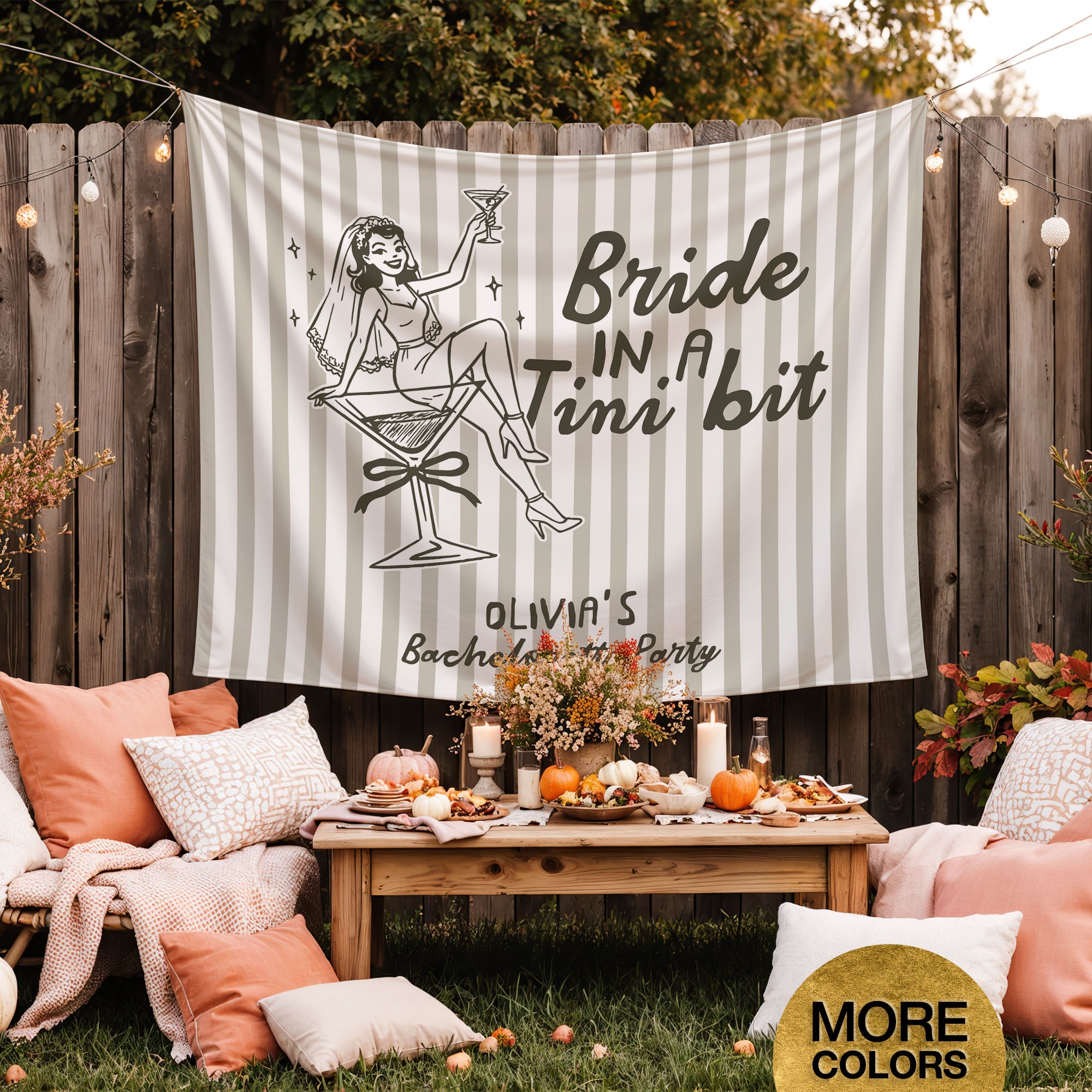 Bride In A Tini Bit Banner