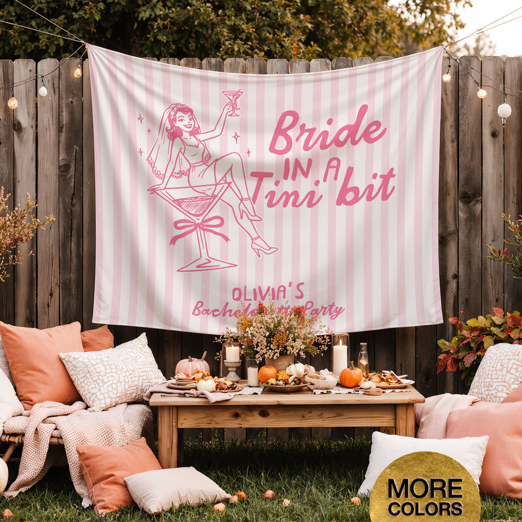 Bride In A Tini Bit Banner