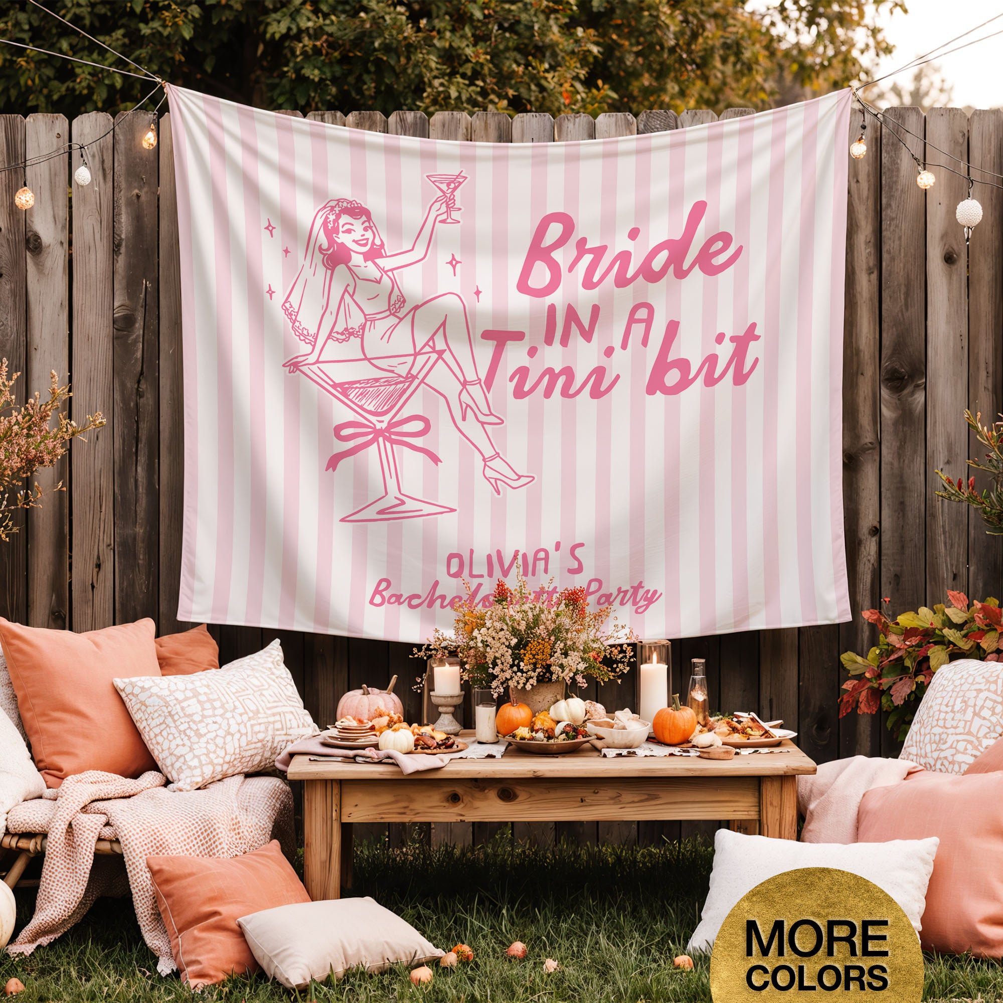 Bride In A Tini Bit Banner