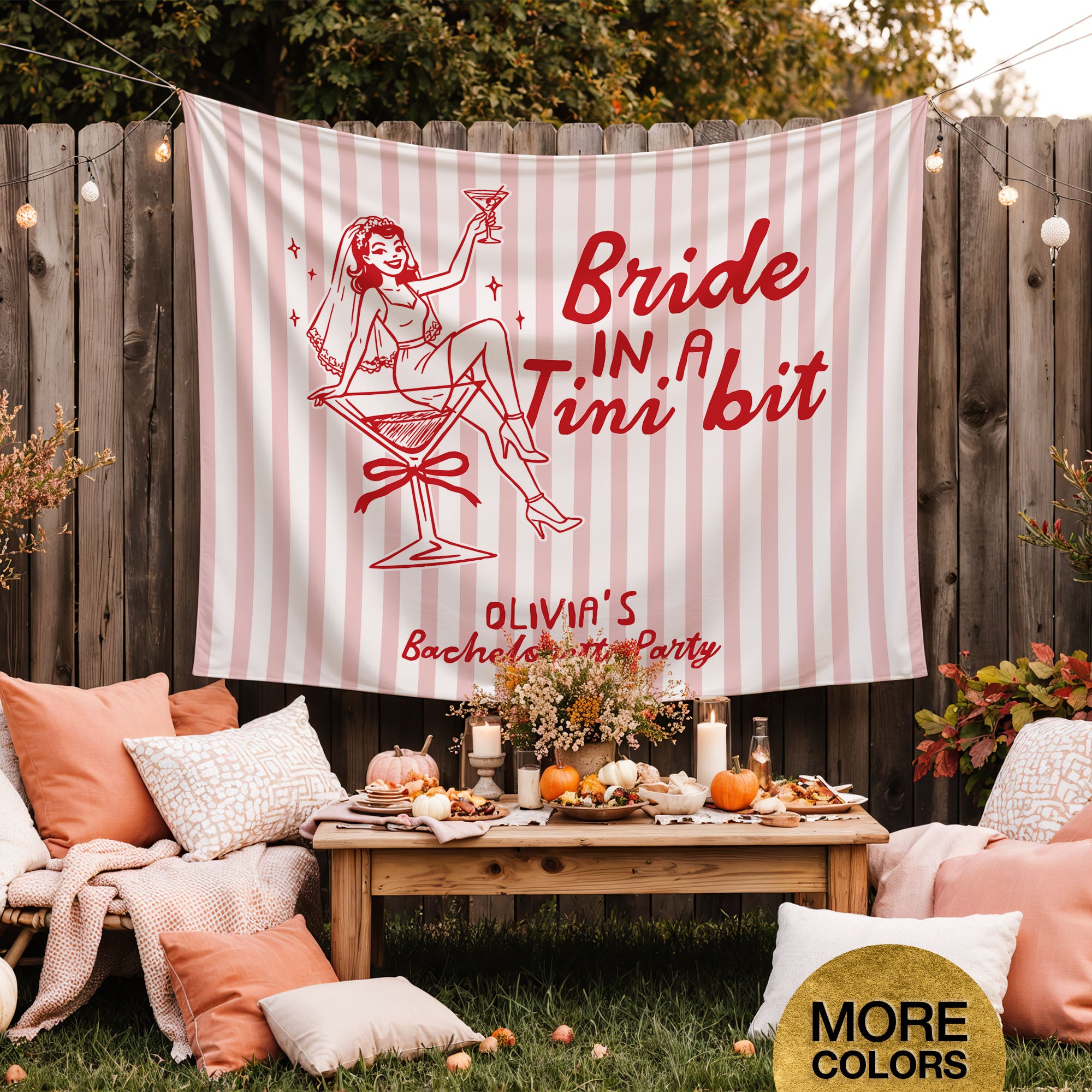 Bride In A Tini Bit Banner