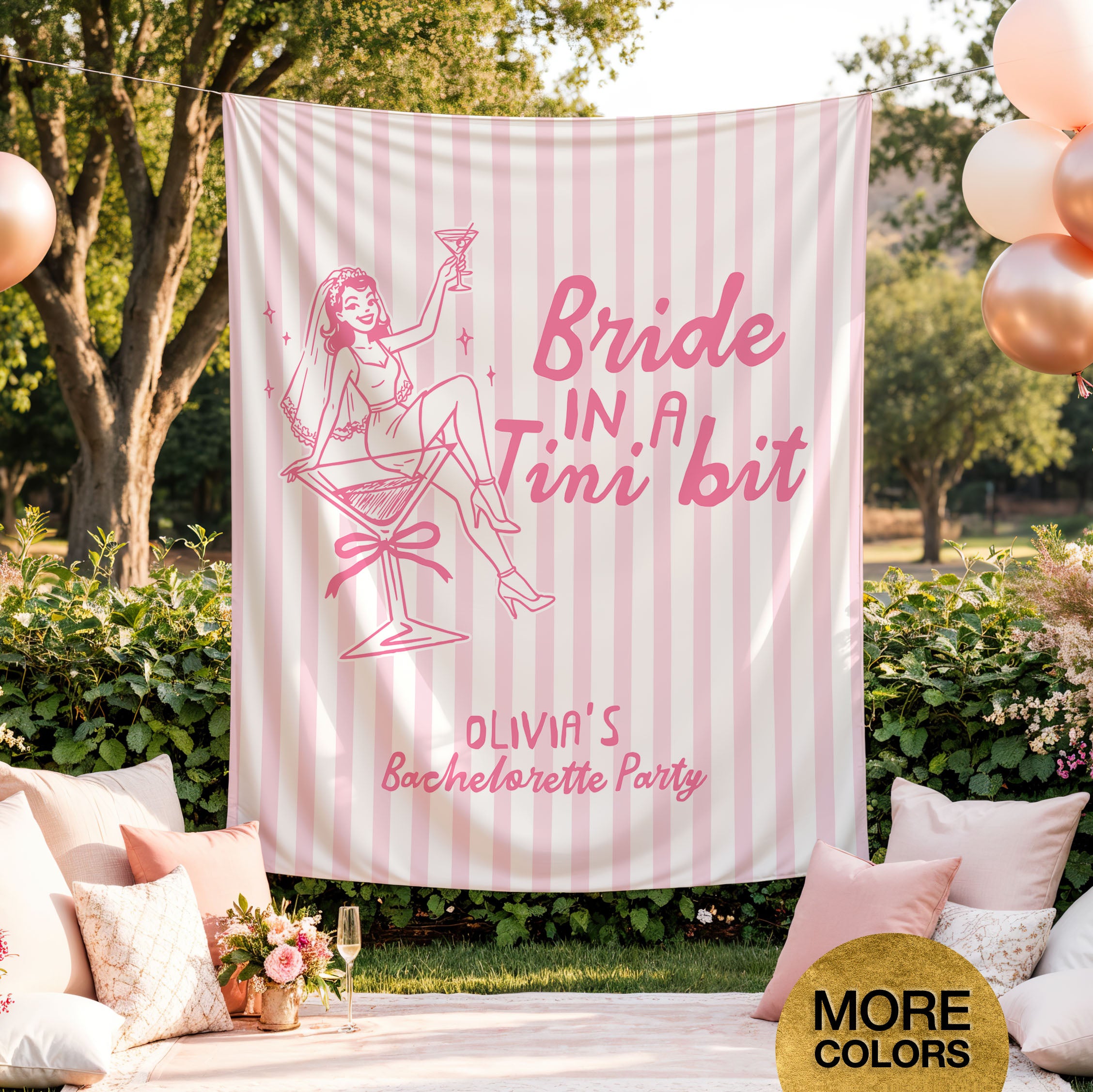 Bride In A Tini Bit Banner