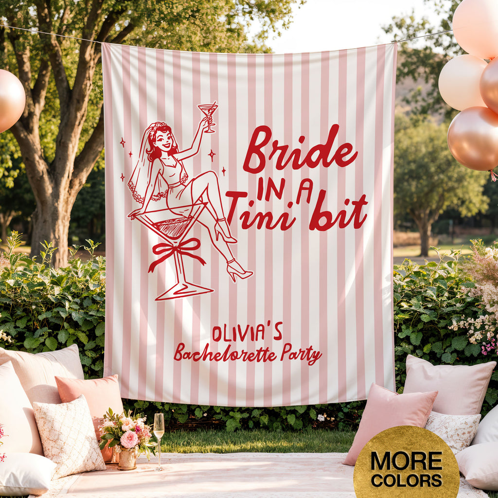 Bride In A Tini Bit Banner