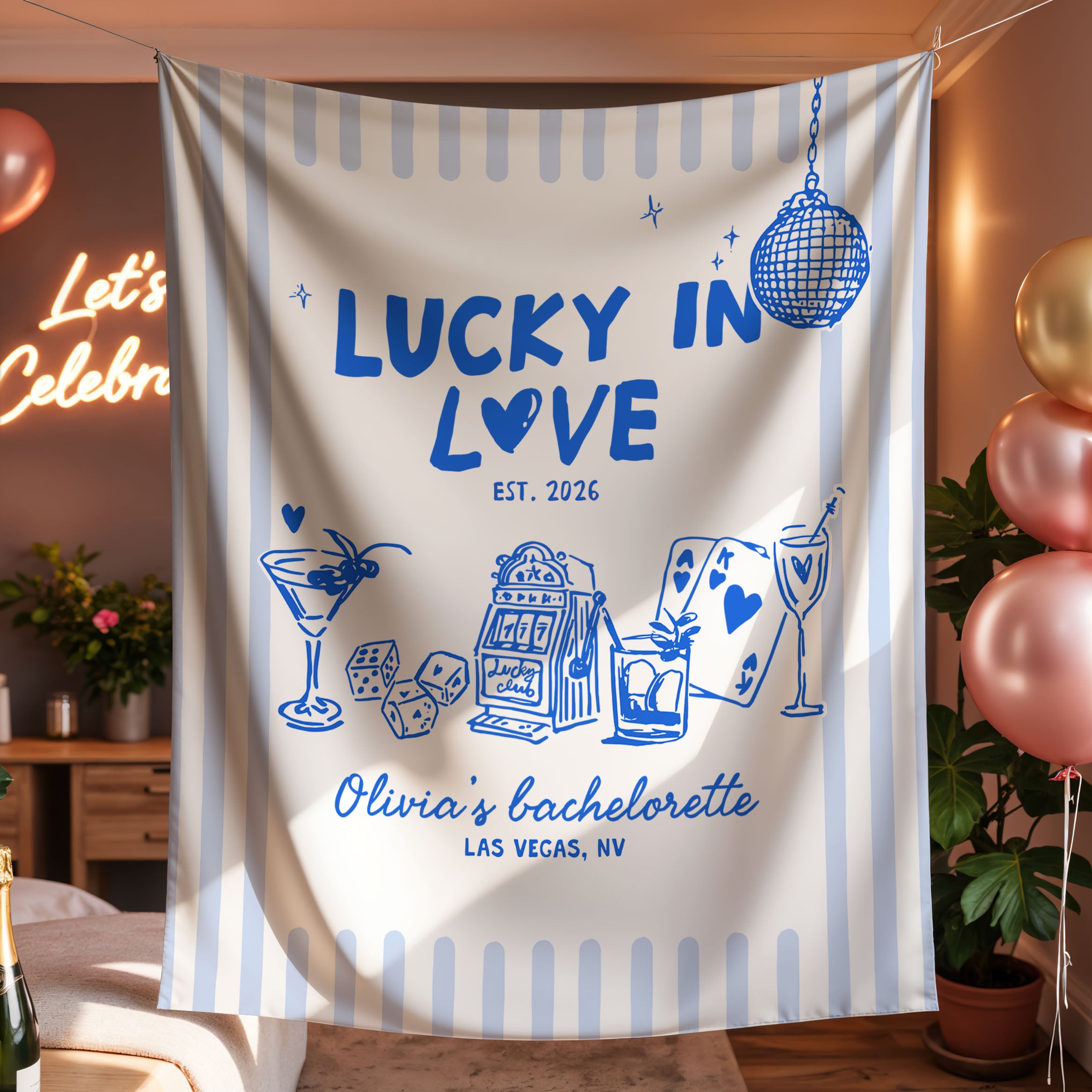 Lucky In Love Bach Banner