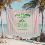 Beach Club Bday Banner