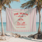Beach Club Bday Banner
