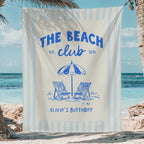Beach Club Bday Banner