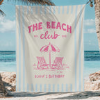 Beach Club Bday Banner