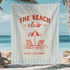 Beach Club Bday Banner