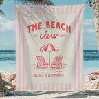Beach Club Bday Banner