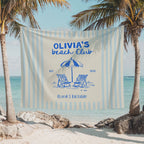 Beach Club Birthday Banner