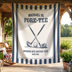 Fore-Tee Birthday Banner