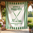 Fore-Tee Birthday Banner