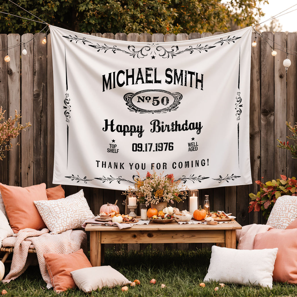 Aged To Perfection Bday Banner