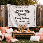 Aged To Perfection Bday Banner