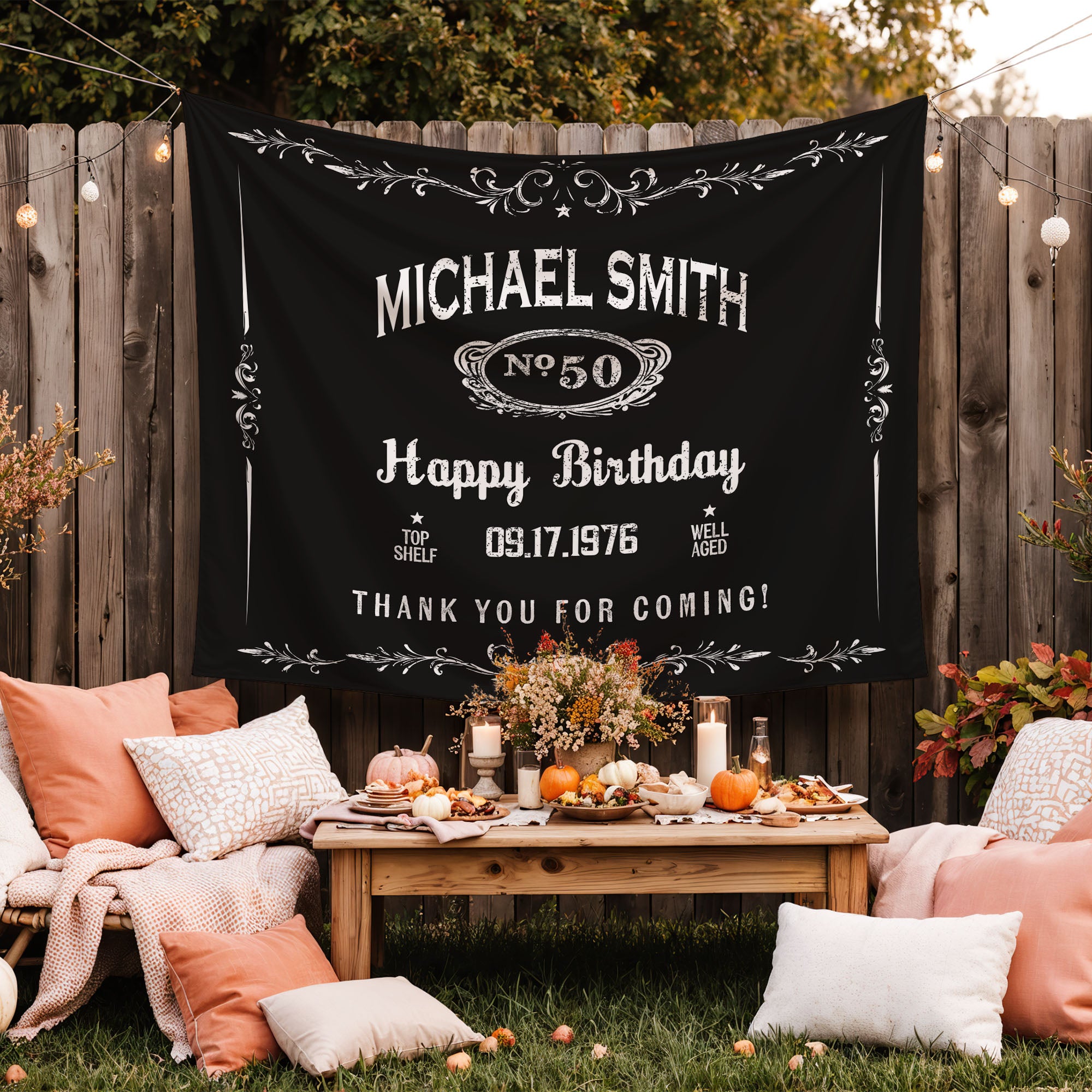 Aged To Perfection Bday Banner