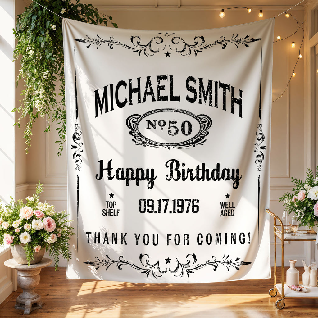Aged To Perfection Bday Banner