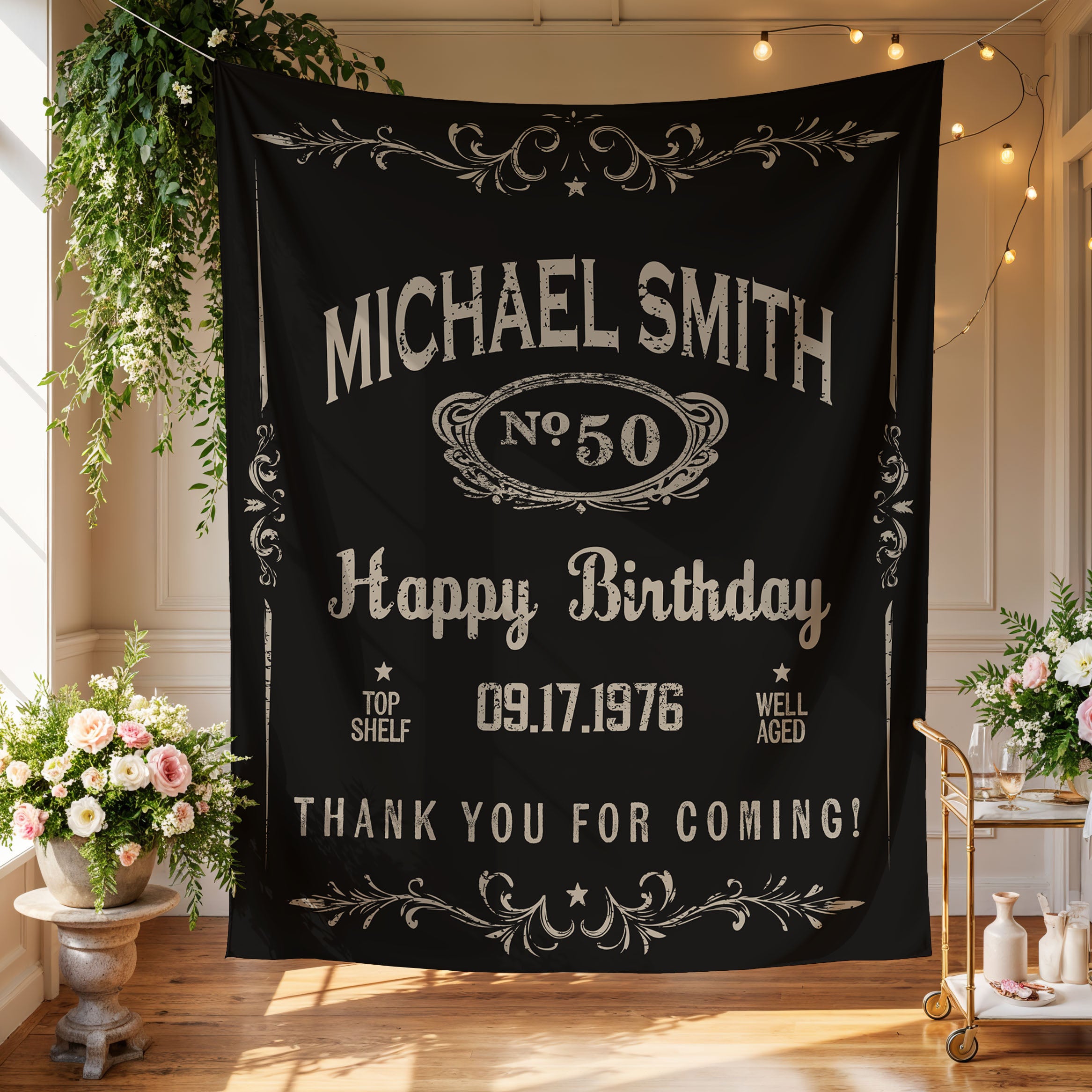 Aged To Perfection Bday Banner
