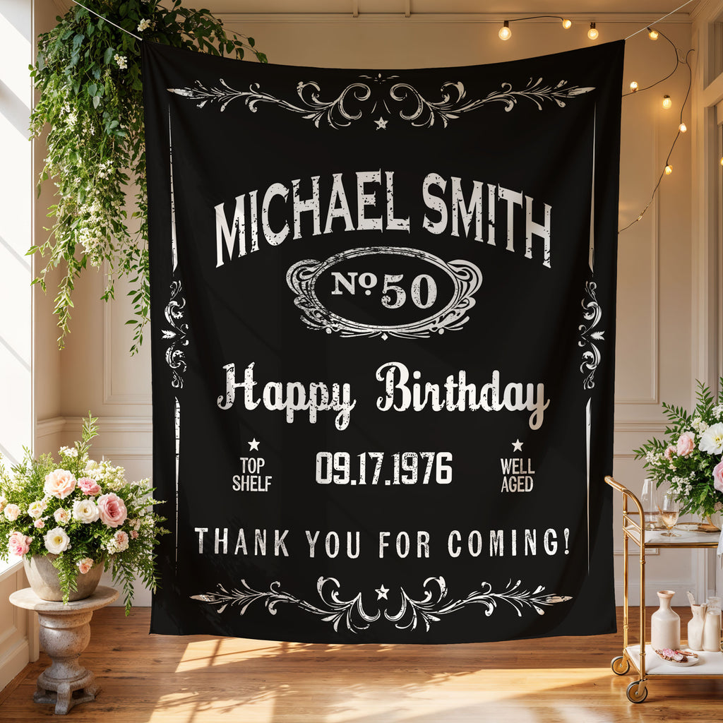 Aged To Perfection Bday Banner