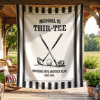 Thir-Tee Birthday Banner