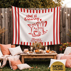 Love Is Brewing Bridal Banner