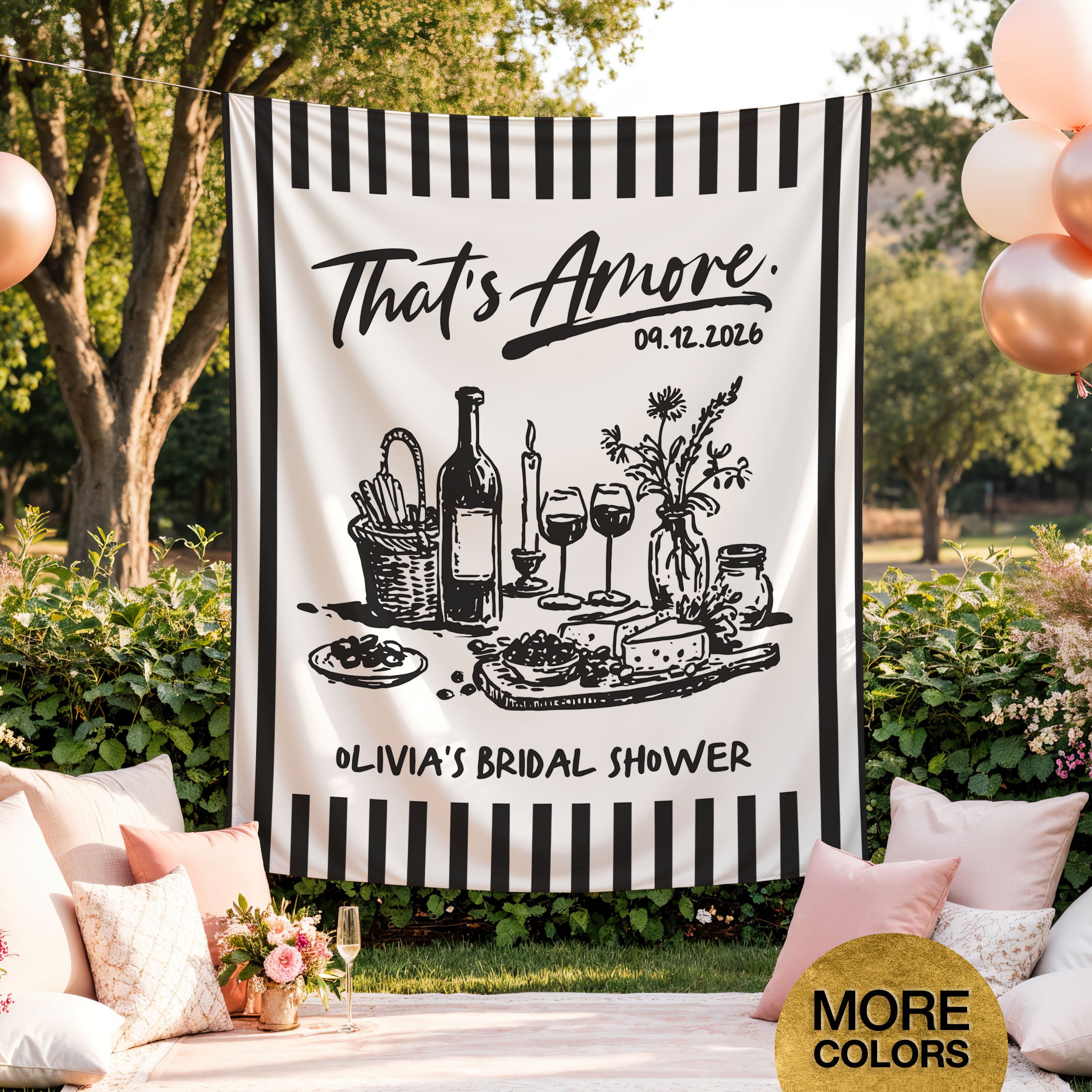 That's Amore Bridal Banner