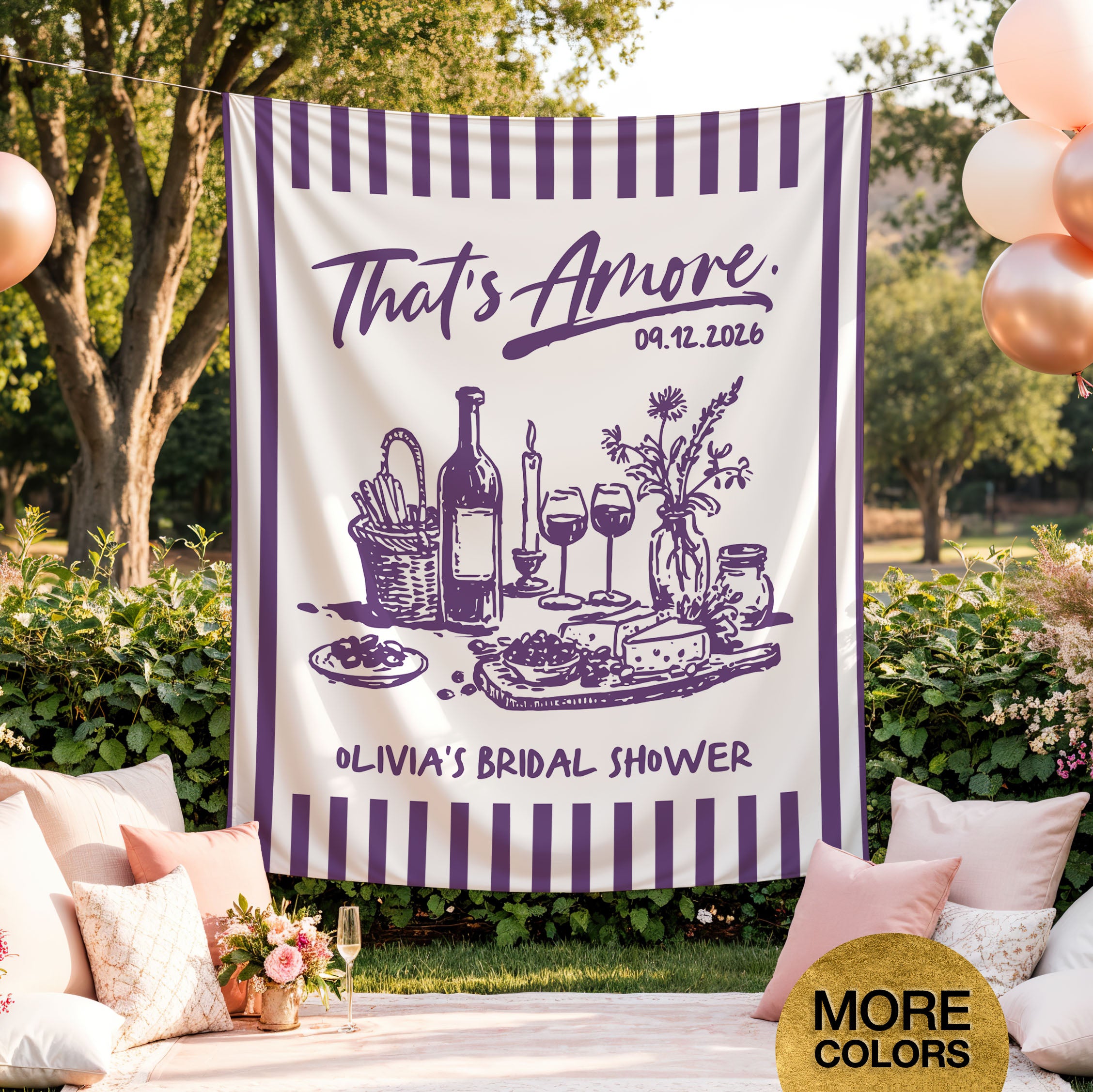 That's Amore Bridal Banner